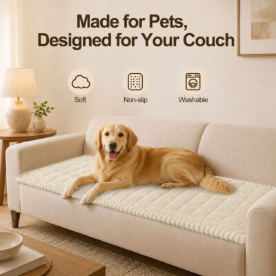 decorUhome Non Slip Couch Cover for Dogs